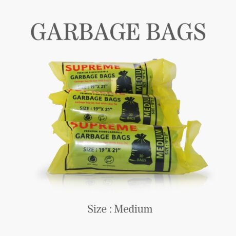 Garbage bag -19X21 pouch packaging