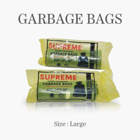 Garbage bag- 24X32 pouch packaging