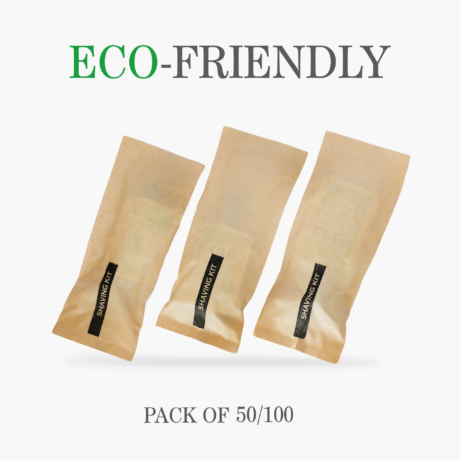 Shaving kit - In Eco Friendly brown paper