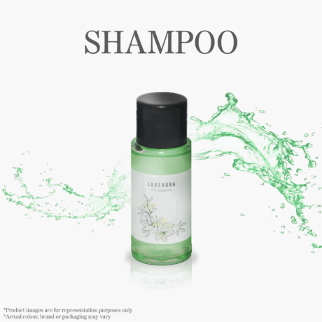 Shampoo 20ml -  Transparent bottle -Round