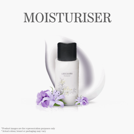 Moisturiser 20ml -  Transparent bottle -Round